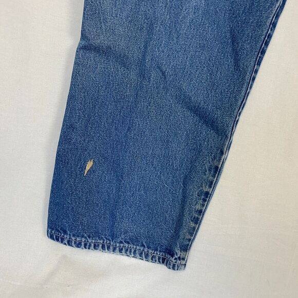 Pointer Brand Carpenter Jeans Mens 40x32 Distressed Workwear Vintage USA Made - Picture 8 of 15